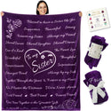 Sister Gift Blanket (Purple)