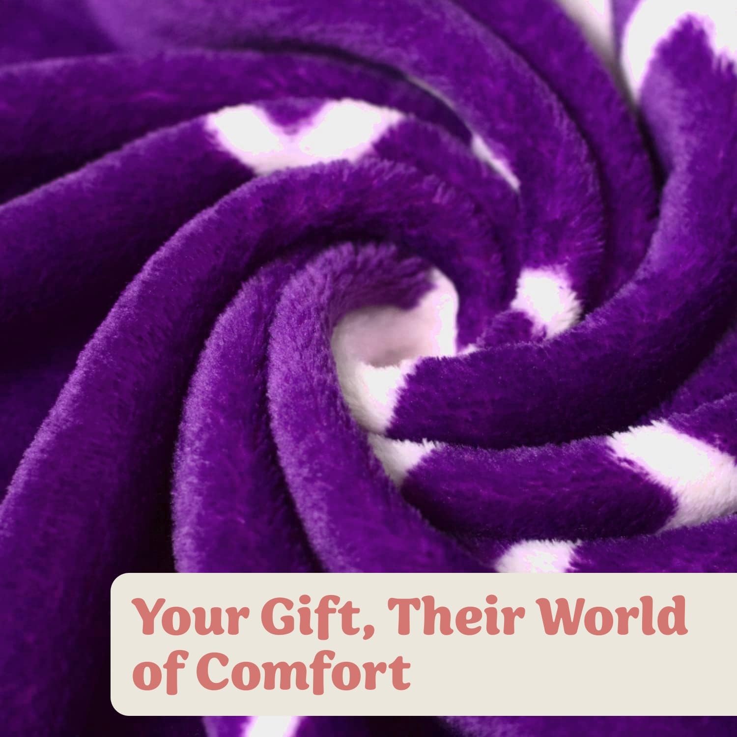 Aunt Gift Blanket (Purple)